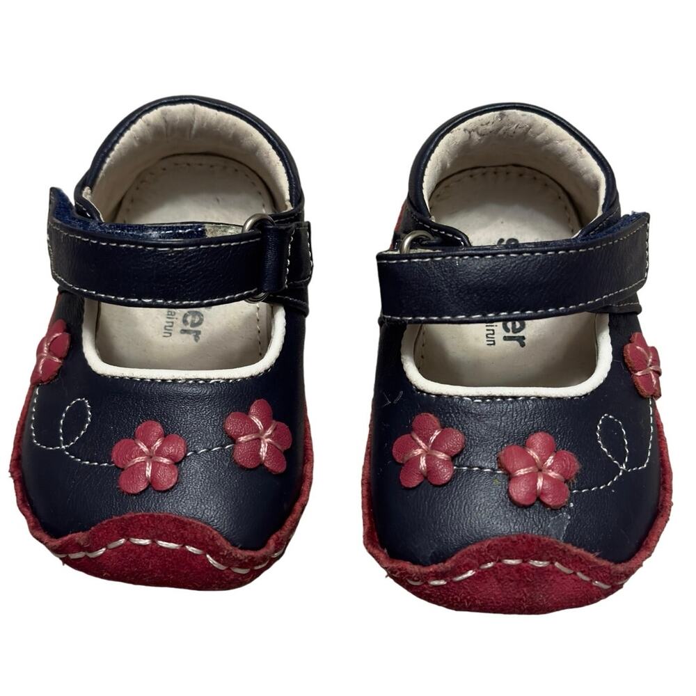 Girls See Kai Run Smaller Navy Mary Jane Shoes, 6-9 M